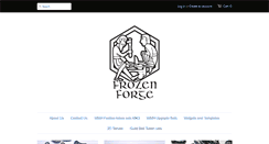 Desktop Screenshot of frozenforge.com